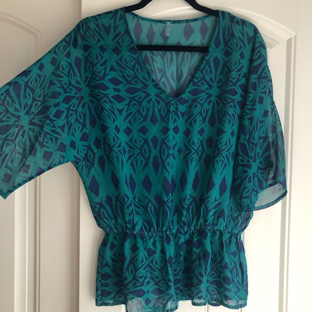 Francesca’s Chiffon Tunic